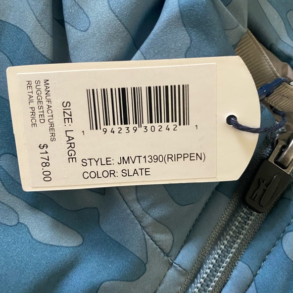 johnnie-O Rippen Camo Puffer Vest - Picture 14 of 14